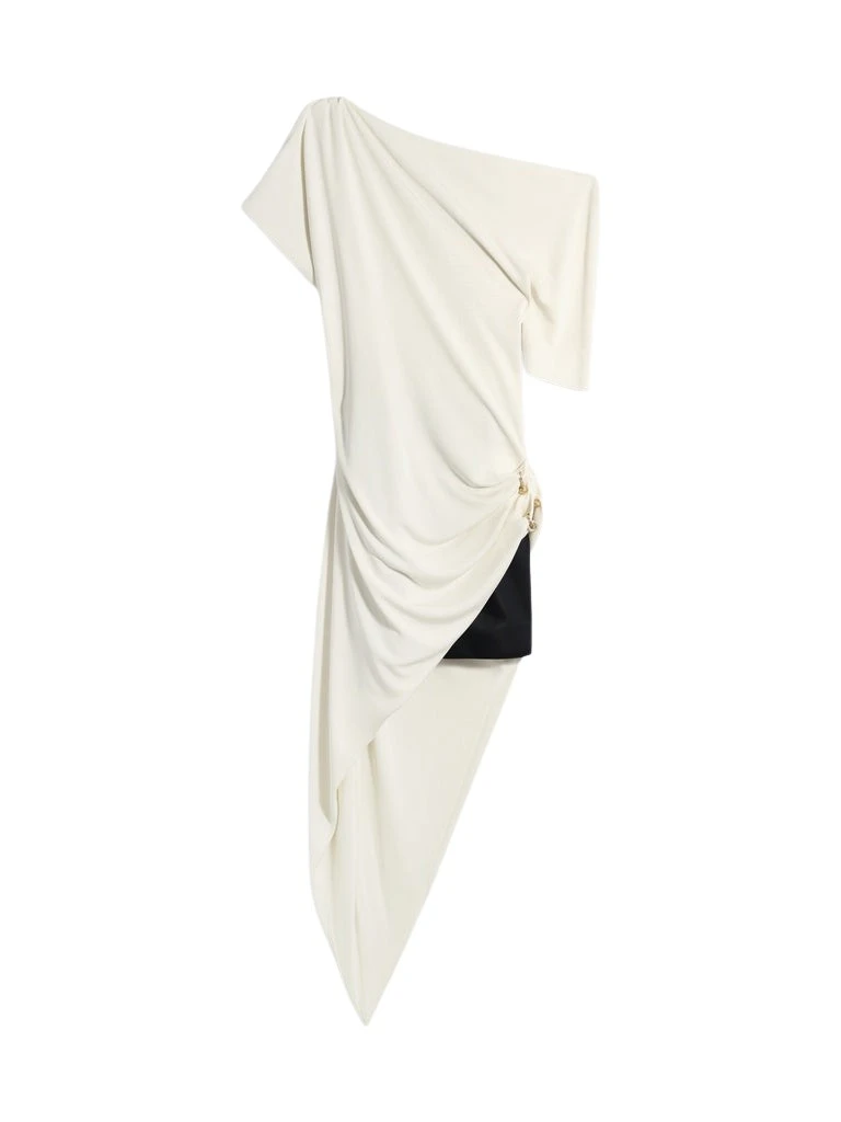 Schiaparelli-Assymmetrical-Piercings-Dress50484_nobg Schiaparelli Assymmetrical Piercings Dress Dresses in Schiaparelli Authentic Luxury Fashion at Luxury Shoes