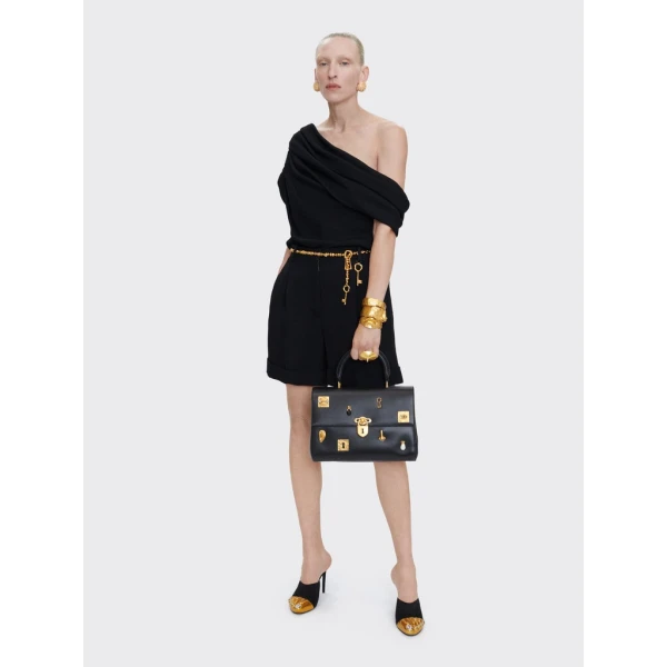 Schiaparelli Asymmetrical Draped Top Tops in Schiaparelli Authentic Luxury Fashion at Luxury Shoes 