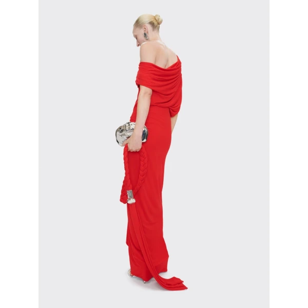 Schiaparelli Asymmetrical Draped Top Tops in Schiaparelli Authentic Luxury Fashion at Luxury Shoes 