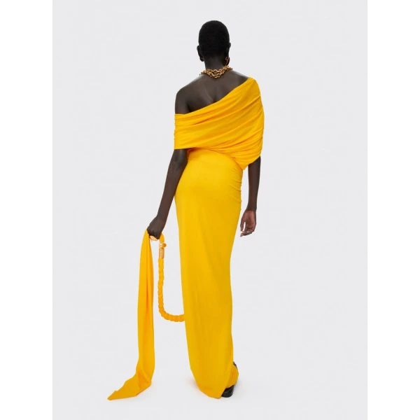 Schiaparelli Asymmetrical Draped Top Tops in Schiaparelli Authentic Luxury Fashion at Luxury Shoes 