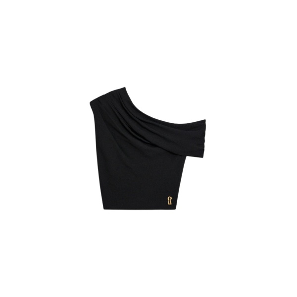 Schiaparelli Asymmetrical Draped Top Tops in Schiaparelli Authentic Luxury Fashion at Luxury Shoes 