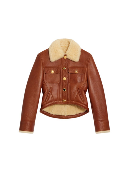 Schiaparelli Aviator Shearling Jacket Jackets in Schiaparelli Authentic Luxury Fashion at Luxury Shoes 