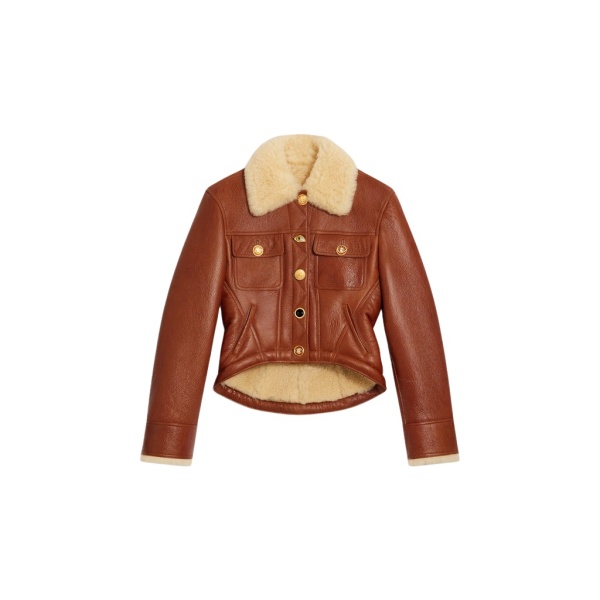 Schiaparelli Aviator Shearling Jacket Jackets in Schiaparelli Authentic Luxury Fashion at Luxury Shoes 