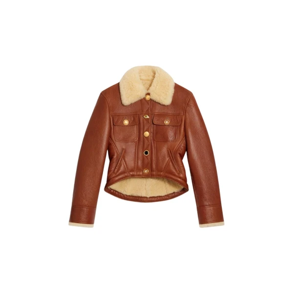 Schiaparelli Aviator Shearling Jacket Jackets in Schiaparelli Authentic Luxury Fashion at Luxury Shoes 