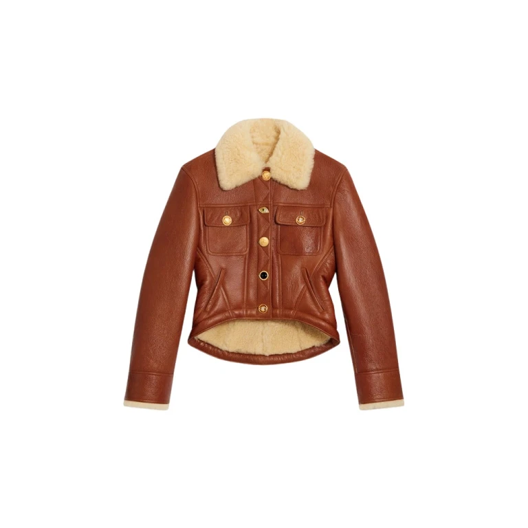 Schiaparelli Aviator Shearling Jacket Jackets in Schiaparelli Authentic Luxury Fashion at Luxury Shoes 