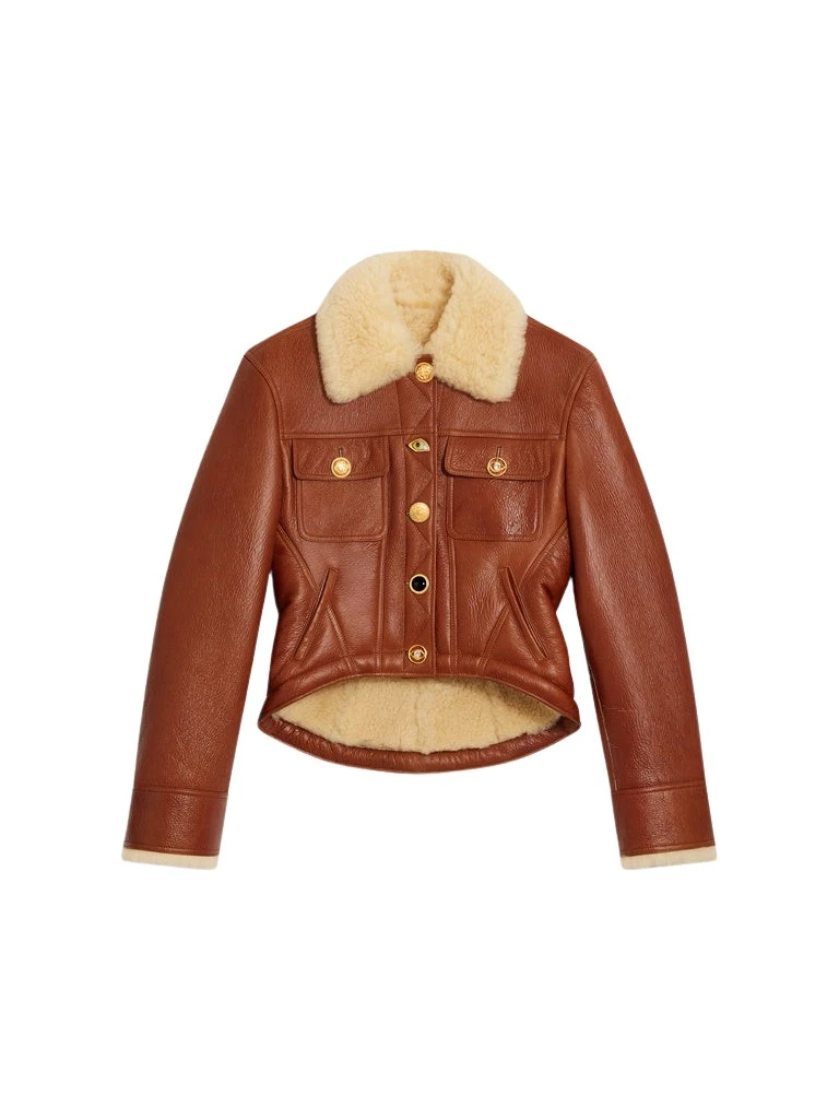 Schiaparelli-Aviator-Shearling-Jacket52855_nobg Schiaparelli Aviator Shearling Jacket Jackets in Schiaparelli Authentic Luxury Fashion at Luxury Shoes