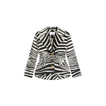 Schiaparelli Basque Zebra Jacket Jackets in Schiaparelli Authentic Luxury Fashion at Luxury Shoes 