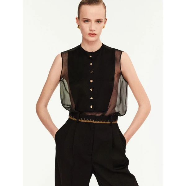 Schiaparelli Bib Top Tops in Schiaparelli Authentic Luxury Fashion at Luxury Shoes 