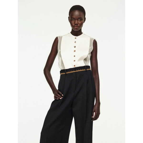 Schiaparelli Bib Top Tops in Schiaparelli Authentic Luxury Fashion at Luxury Shoes 