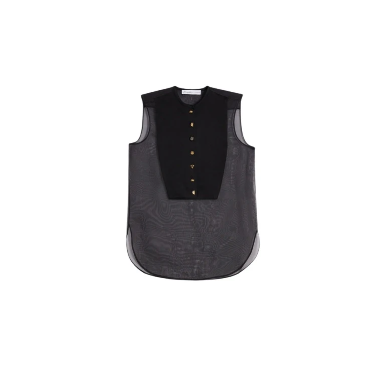 Schiaparelli Bib Top Tops in Schiaparelli Authentic Luxury Fashion at Luxury Shoes 
