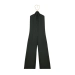 Schiaparelli Bijou Necklace Halterneck Jumpsuit Jumpsuit in Schiaparelli Authentic Luxury Fashion at Luxury Shoes 