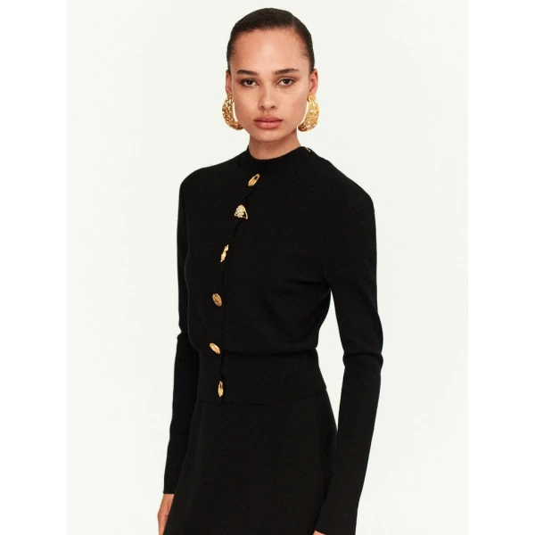 Schiaparelli Bijoux Buttons Cardigan Knitwear in Schiaparelli Authentic Luxury Fashion at Luxury Shoes 