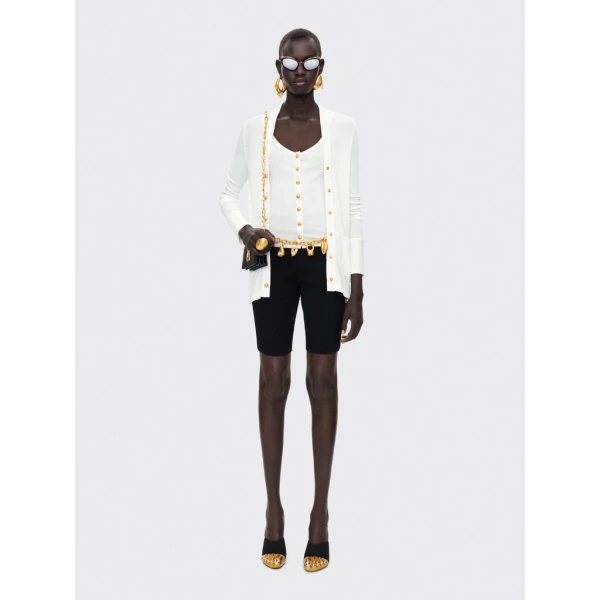 Schiaparelli Bijoux Buttons Cardigan Knitwear in Schiaparelli Authentic Luxury Fashion at Luxury Shoes 