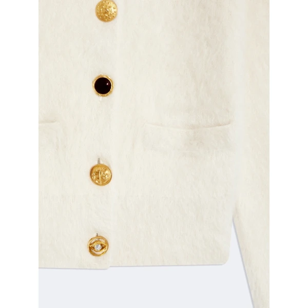 Schiaparelli Bijoux Buttons Cardigan Knitwear in Schiaparelli Authentic Luxury Fashion at Luxury Shoes 