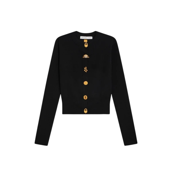 Schiaparelli Bijoux Buttons Cardigan Knitwear in Schiaparelli Authentic Luxury Fashion at Luxury Shoes 