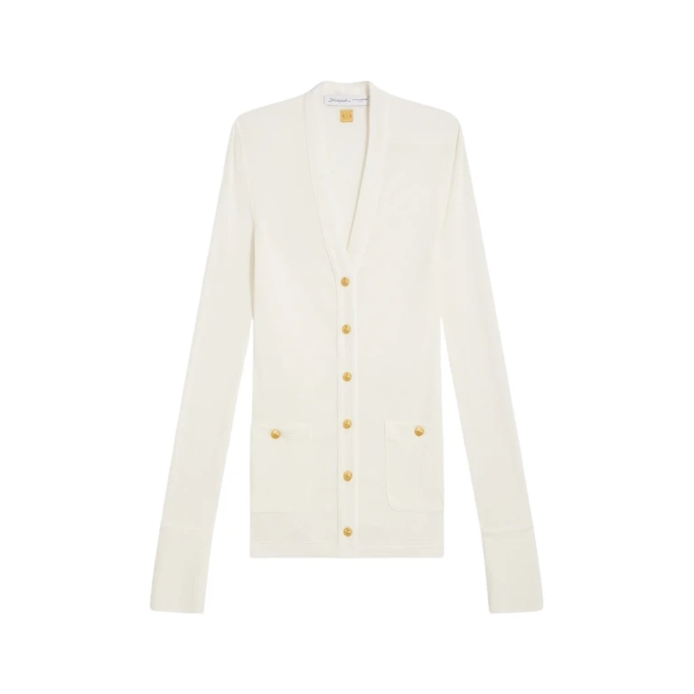 Schiaparelli Bijoux Buttons Cardigan Knitwear in Schiaparelli Authentic Luxury Fashion at Luxury Shoes 