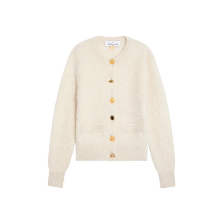 Schiaparelli Bijoux Buttons Cardigan Knitwear in Schiaparelli Authentic Luxury Fashion at Luxury Shoes 