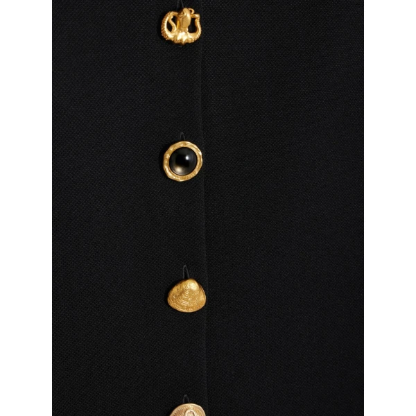 Schiaparelli Bijoux Buttons Miniskirt Skirts in Schiaparelli Authentic Luxury Fashion at Luxury Shoes 