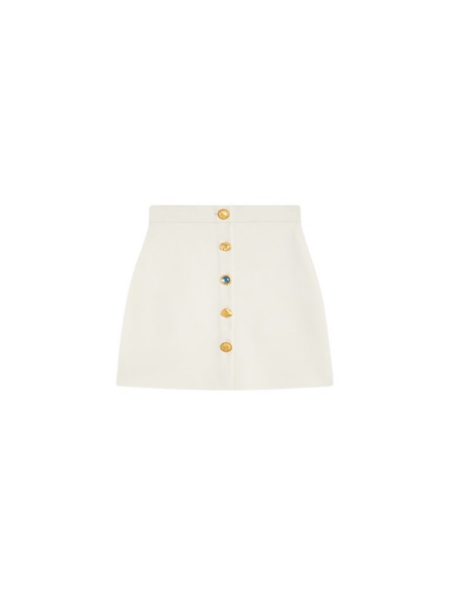 Schiaparelli Bijoux Buttons Miniskirt Skirts in Schiaparelli Authentic Luxury Fashion at Luxury Shoes 