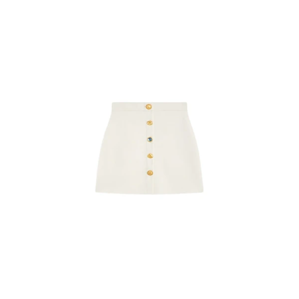 Schiaparelli Bijoux Buttons Miniskirt Skirts in Schiaparelli Authentic Luxury Fashion at Luxury Shoes 