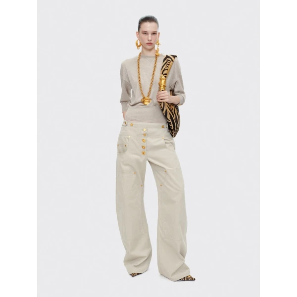 Schiaparelli Bijoux Buttons Sweatshirt Knitwear in Schiaparelli Authentic Luxury Fashion at Luxury Shoes 