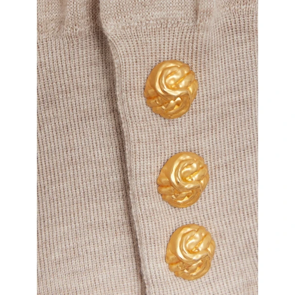 Schiaparelli Bijoux Buttons Sweatshirt Knitwear in Schiaparelli Authentic Luxury Fashion at Luxury Shoes 