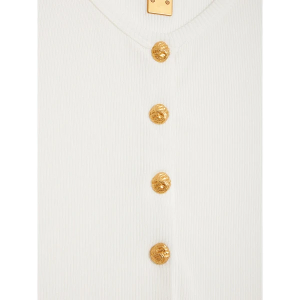 Schiaparelli Bijoux Buttons Tank Top Tops in Schiaparelli Authentic Luxury Fashion at Luxury Shoes 
