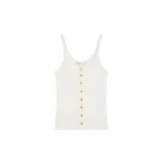 Schiaparelli-Bijoux-Buttons-Tank-Top69590_nobg Schiaparelli Bijoux Buttons Tank Top Tops in Schiaparelli Authentic Luxury Fashion at Luxury Shoes