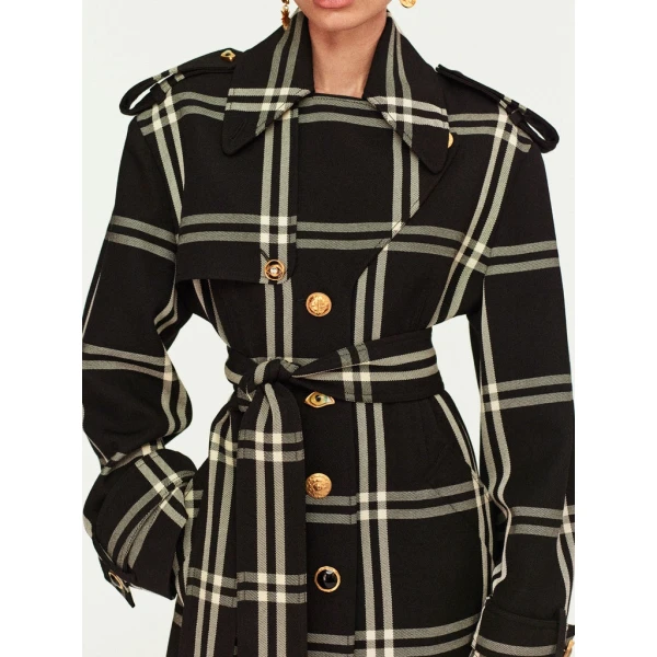 Schiaparelli Bijoux Buttons Trench Coats in Schiaparelli Authentic Luxury Fashion at Luxury Shoes 