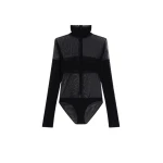 Schiaparelli Body Double Mesh Bodysuit in Schiaparelli Authentic Luxury Fashion at Luxury Shoes 