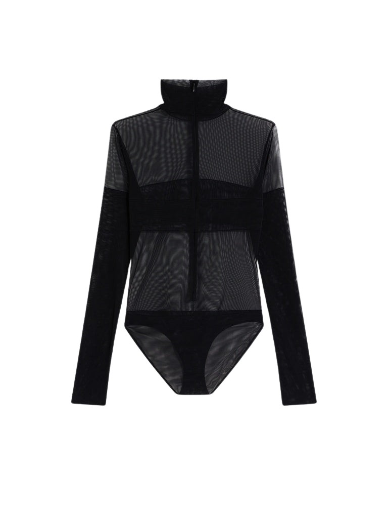 Schiaparelli Body Double Mesh Bodysuit in Schiaparelli Authentic Luxury Fashion at Luxury Shoes 