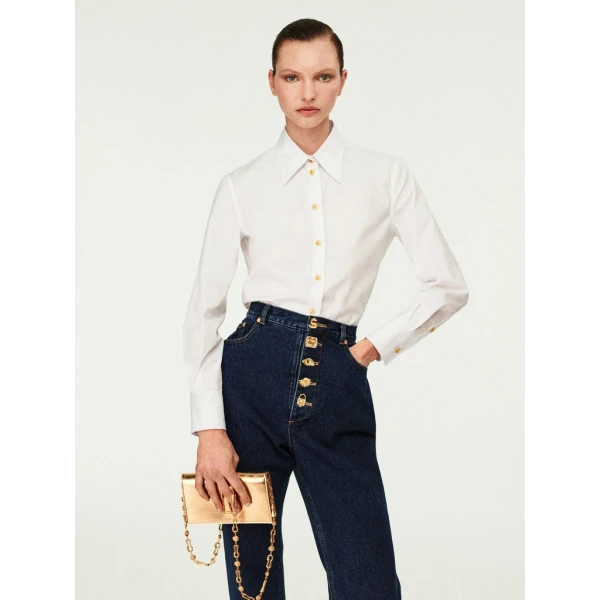 Schiaparelli Bootcut Jeans Pants in Schiaparelli Authentic Luxury Fashion at Luxury Shoes 