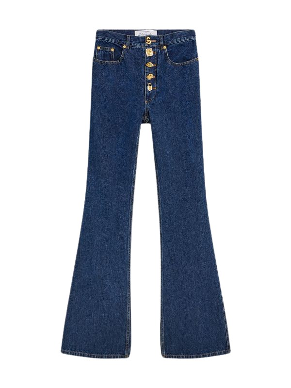 Schiaparelli Bootcut Jeans Pants in Schiaparelli Authentic Luxury Fashion at Luxury Shoes 