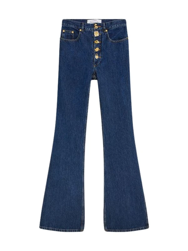 Schiaparelli-Bootcut-Jeans94192_nobg Schiaparelli Bootcut Jeans Pants in Schiaparelli Authentic Luxury Fashion at Luxury Shoes