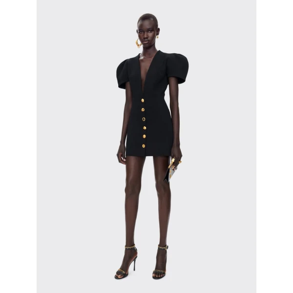 Schiaparelli Broad Shoulders Dress Dresses in Schiaparelli Authentic Luxury Fashion at Luxury Shoes 
