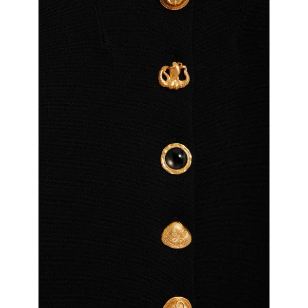 Schiaparelli Broad Shoulders Dress Dresses in Schiaparelli Authentic Luxury Fashion at Luxury Shoes 