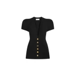 Schiaparelli Broad Shoulders Dress Dresses in Schiaparelli Authentic Luxury Fashion at Luxury Shoes 