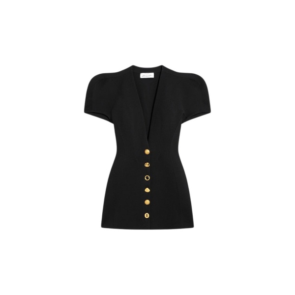 Schiaparelli Broad Shoulders Dress Dresses in Schiaparelli Authentic Luxury Fashion at Luxury Shoes 