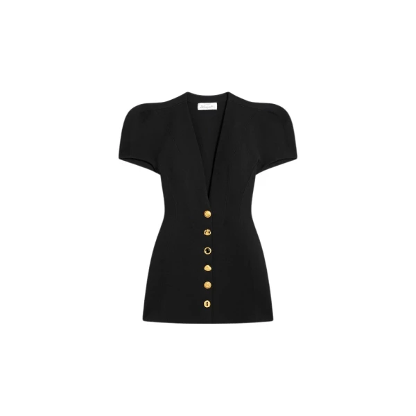Schiaparelli Broad Shoulders Dress Dresses in Schiaparelli Authentic Luxury Fashion at Luxury Shoes 