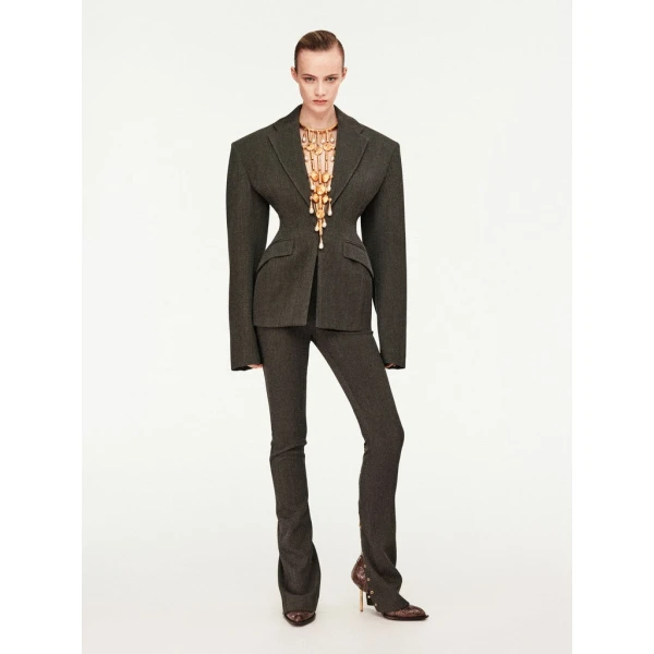 Schiaparelli Broad Shoulders Jacket Jackets in Schiaparelli Authentic Luxury Fashion at Luxury Shoes 