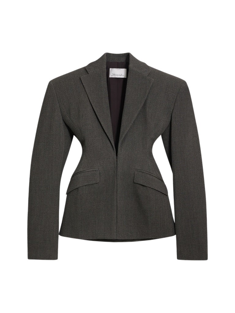 Schiaparelli Broad Shoulders Jacket Jackets in Schiaparelli Authentic Luxury Fashion at Luxury Shoes 