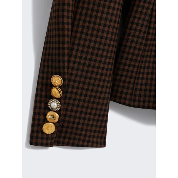 Schiaparelli Broad Shoulders Jacket Jackets in Schiaparelli Authentic Luxury Fashion at Luxury Shoes 