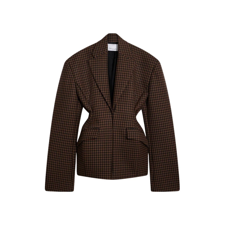 Schiaparelli Broad Shoulders Jacket Jackets in Schiaparelli Authentic Luxury Fashion at Luxury Shoes 
