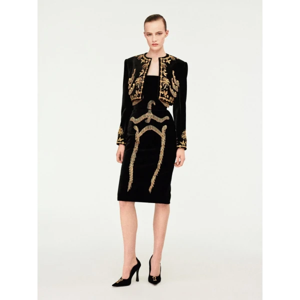 Schiaparelli Cardigan Embroidered Jacket Knitwear in Schiaparelli Authentic Luxury Fashion at Luxury Shoes 