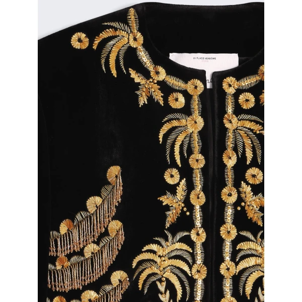 Schiaparelli Cardigan Embroidered Jacket Knitwear in Schiaparelli Authentic Luxury Fashion at Luxury Shoes 