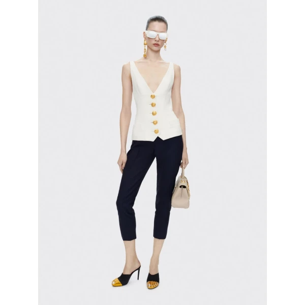 Schiaparelli Chain Bijoux Gilet Jackets in Schiaparelli Authentic Luxury Fashion at Luxury Shoes 