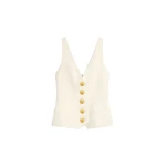 Schiaparelli Chain Bijoux Gilet Jackets in Schiaparelli Authentic Luxury Fashion at Luxury Shoes 