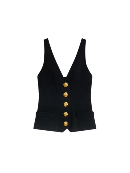 Schiaparelli Chain Bijoux Gilet Jackets in Schiaparelli Authentic Luxury Fashion at Luxury Shoes 
