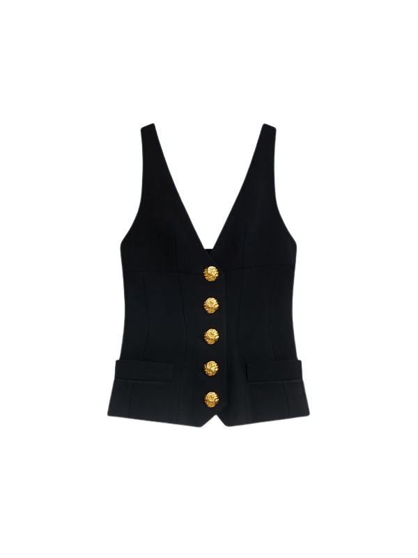 Schiaparelli Chain Bijoux Gilet Jackets in Schiaparelli Authentic Luxury Fashion at Luxury Shoes 