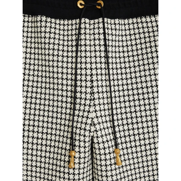 Schiaparelli Checkered Sweatpants Pants in Schiaparelli Authentic Luxury Fashion at Luxury Shoes 